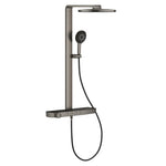Grohe Rainshower Aqua Pure SmartControl Duş Sistemi, Duvara Monte, Termostatik Bataryalı Duş Kolonu, Fırçalı Sert Grafit - 101680AL00