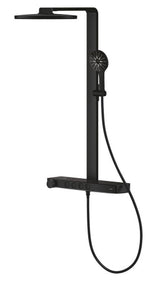Grohe Rainshower Aqua Pure SmartControl Duş Sistemi, Duvara Monte, Termostatik Bataryalı Duş Kolonu, Hayalet Siyah - 101680KF00