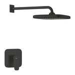 Grohe Cubeo Ankastre Duş Bataryası ve Tepe Duşu Seti, Mat Siyah - 1053342430