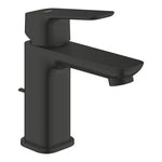 Grohe Cubeo S-Size basin mixer with pop-up waste Silkmove ES Mat Siyah - 1017302430