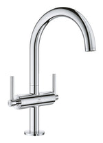 Grohe Atrio Tek delikli lavabo bataryası 1/2'' L-Boyut