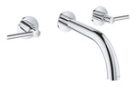 Grohe Atrio 3 Delikli Duvardan Lavabo Bataryası M-Boyut
