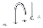Grohe Atrio Private Collection 5 Delikli Küvet Bataryası
