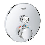 Grohe Grohtherm Smartcontrol Tek Valfli Akış Kontrollü, Ankastre Termostatik Duş Bataryası