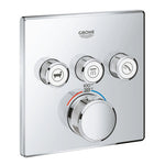 Grohe Grohtherm Smartcontrol Üç Valfli Akış Kontrollü, Ankastre Termostatik Duş Bataryası - 29142000