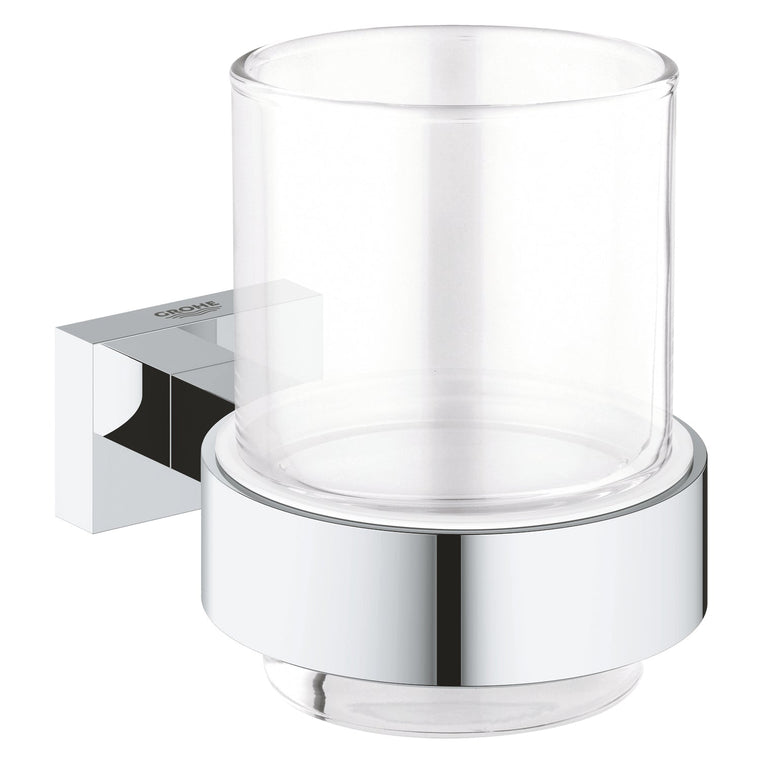 Grohe Essentials Cube Tutamaçlı Cam Fırçalık - 40755001