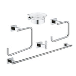 Grohe Essentials Cube 5'İ Bir Arada Banyo Aksesuar Seti - 40758001