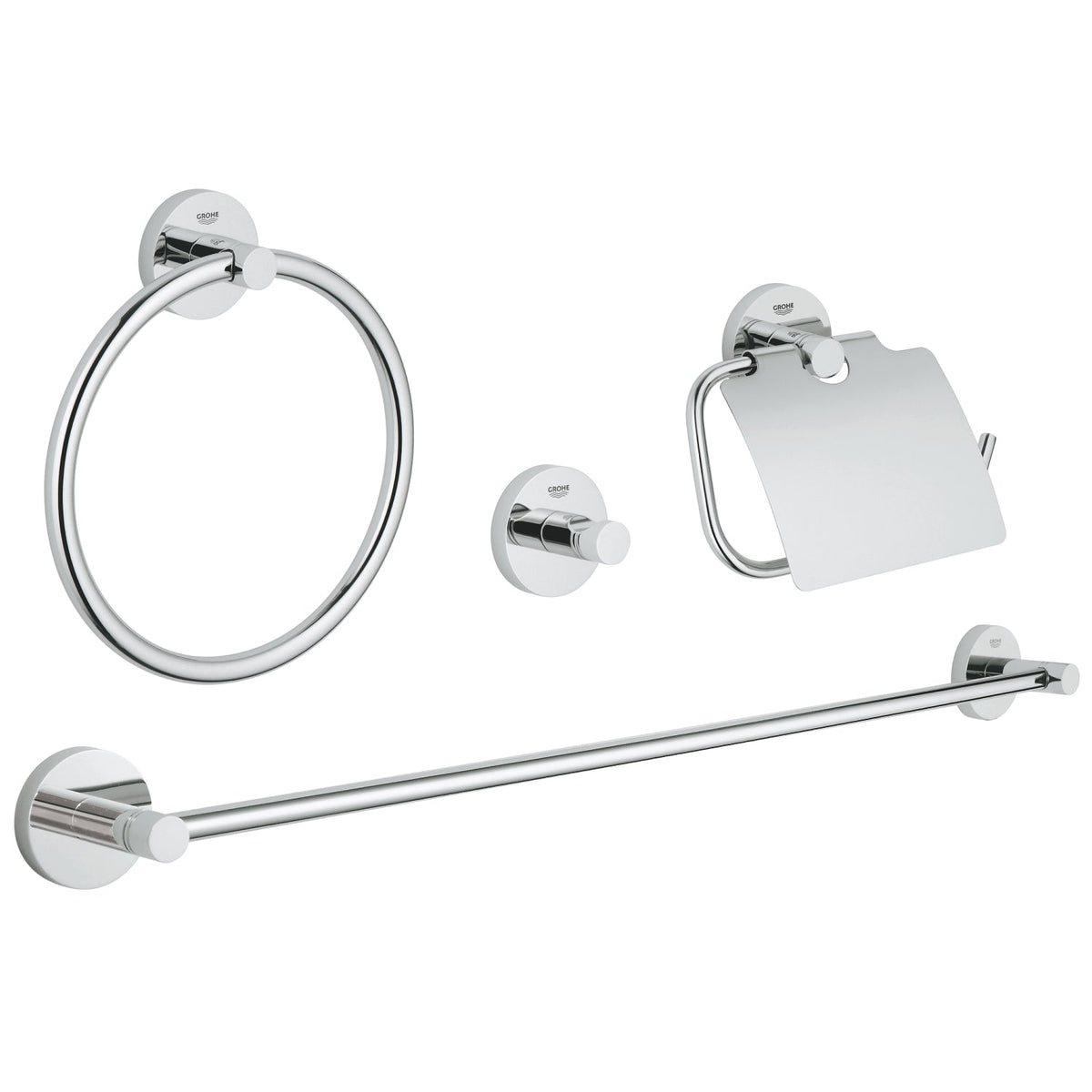 Grohe Essentials 4'Ü Bir Arada Banyo Aksesuar Seti - 40776001