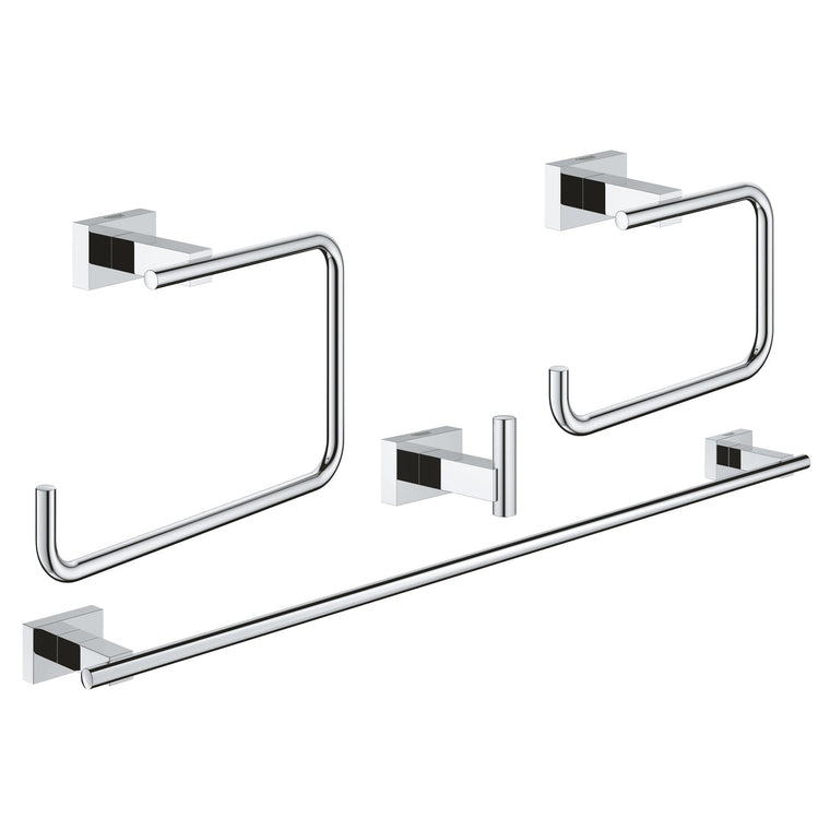 Grohe Essentials Cube 4'Ü Bir Arada Banyo Aksesuar Seti - 40778001