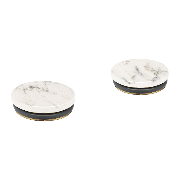 Grohe Atrio Private Collection Inlays Made From White Attica Caesarstone Material - 48456000