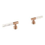 Grohe Atrio Private Collection Sticks Made From White Attica Caesarstone Material