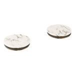 Grohe Atrio Private Collection Inlays Made From White Attica Caesarstone Material - 48460000