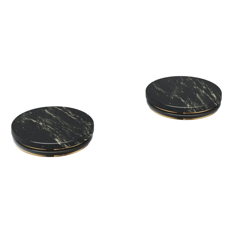 Grohe Atrio Private Collection Inlays Made From Vanilla Noir Caesarstone Material - 48461000