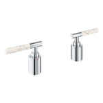 Grohe Atrio Private Collection Sticks Made From White Attica Caesarstone Material