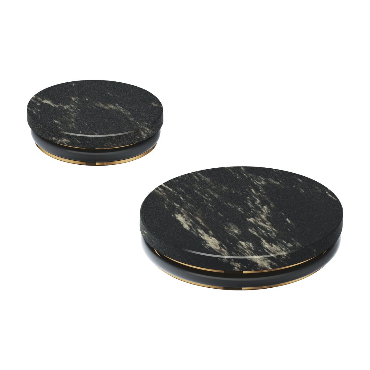 Grohe Atrio Private Collection Inlays Made From Vanilla Noir Caesarstone Material - 48467000
