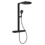 Grohe Rainshower Aqua Pure SmartControl Duş Sistemi, Duvara Monte, Termostatik Bataryalı Duş Kolonu, Hayalet Siyah - 100964KF00