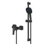 Grohe Cubeo Duş Bataryası ve Sürgülü El Duşu Seti, Mat Siyah - 1018252430