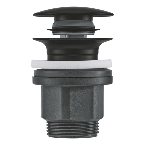 Grohe Bas-Aç Sifon Tapa Takımı Mat Siyah - 1024642430