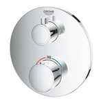 Grohe Grohtherm Çift Yönlü Ankastre Termostatik Banyo Bataryası - 24077000