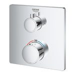 Grohe Grohtherm Çift Yönlü Ankastre Termostatik Banyo Bataryası - 24080000