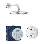 Grohe Grohtherm Duş Seti, Tempesta 210 Tepe Duşu İle - 34726000