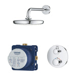 Grohe Grohtherm Duş Seti, Tempesta 210 Tepe Duşu İle - 34726000