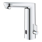 Grohe Eurosmart Cosmopolitan E Fotoselli Lavabo Bataryası, 1/2", L - Boyut, Çift Su Girişli, Ayarlanabilir Sıcaklık Sınırlayıcısı - 36421001