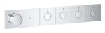 Gizli montaj için 4 vanalı termostat