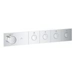 Gizli montaj için 4 vanalı termostat