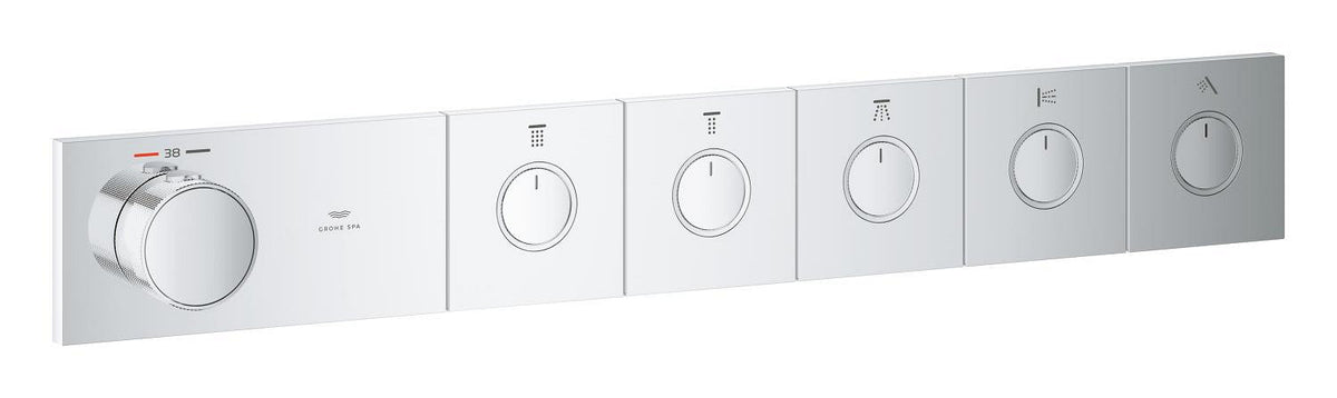 Gizli montaj için 5 vanalı termostat