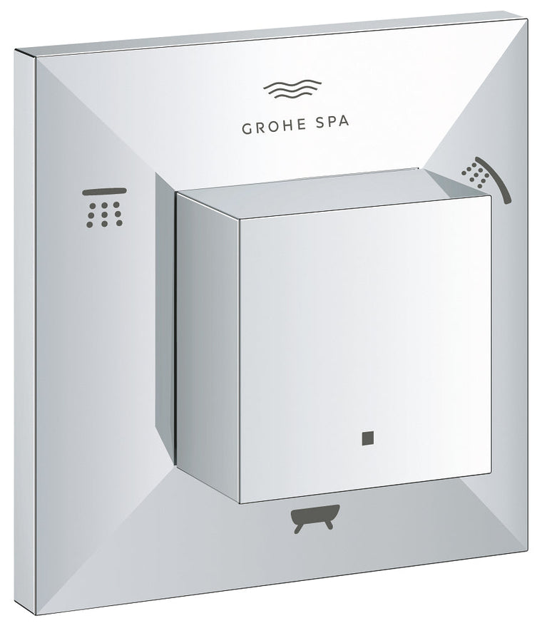 Grohe Allure Brilliant 5 Yollu Yön Değiştirici (3 Çıkış Kontrolü Sağlar)