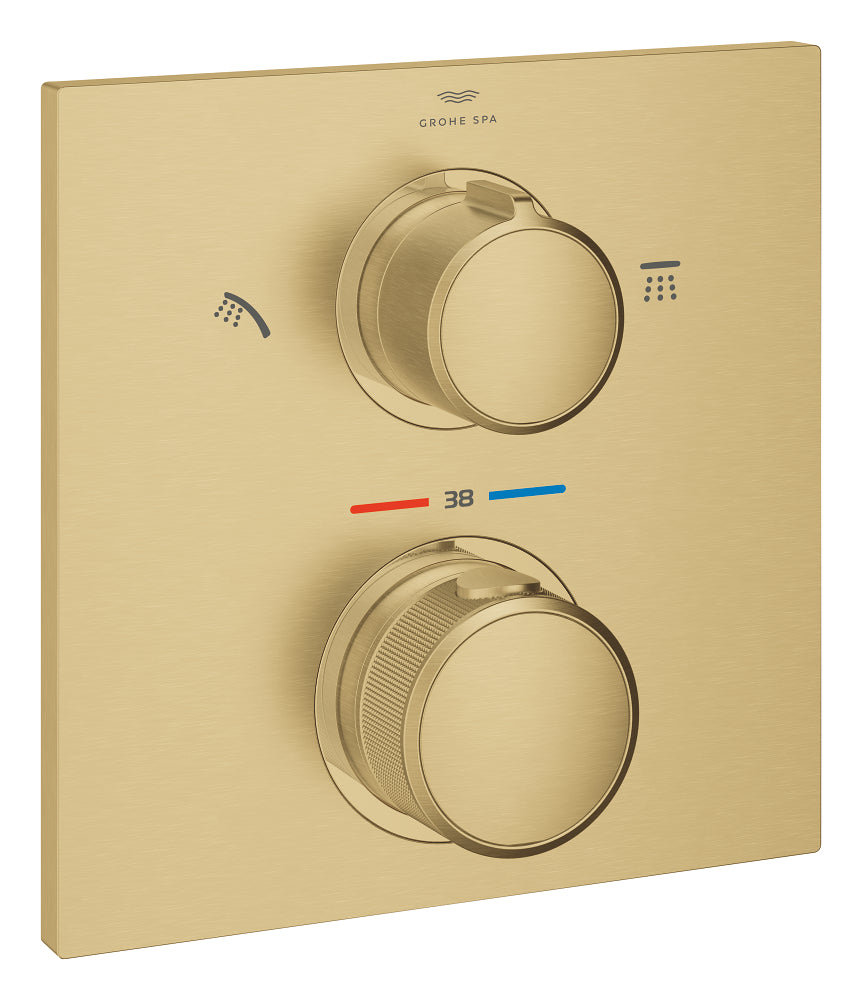 Grohe Allure Termostatik Ankastre Banyo ve Duş Bataryası (Sıva Üstü Grubu), 2 Yollu