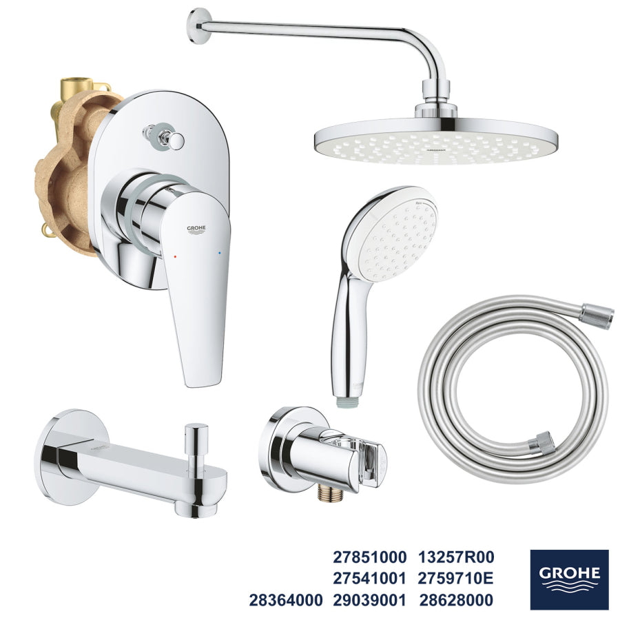 Grohe Ankastre Banyo Duş Seti 8