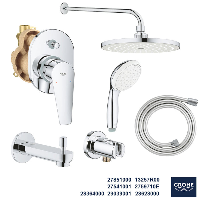 Grohe Ankastre Banyo Duş Seti 8