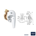 Grohe Ankastre Banyo Duş Seti 8