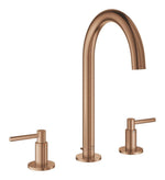 Grohe Atrio 3 Delikli Ankastre Lavabo Bataryası, Sifon Kumandalı