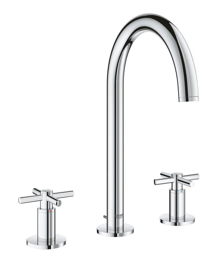 Grohe Atrio 3 Delikli Lavabo Bataryası 1/2" M-Boyut