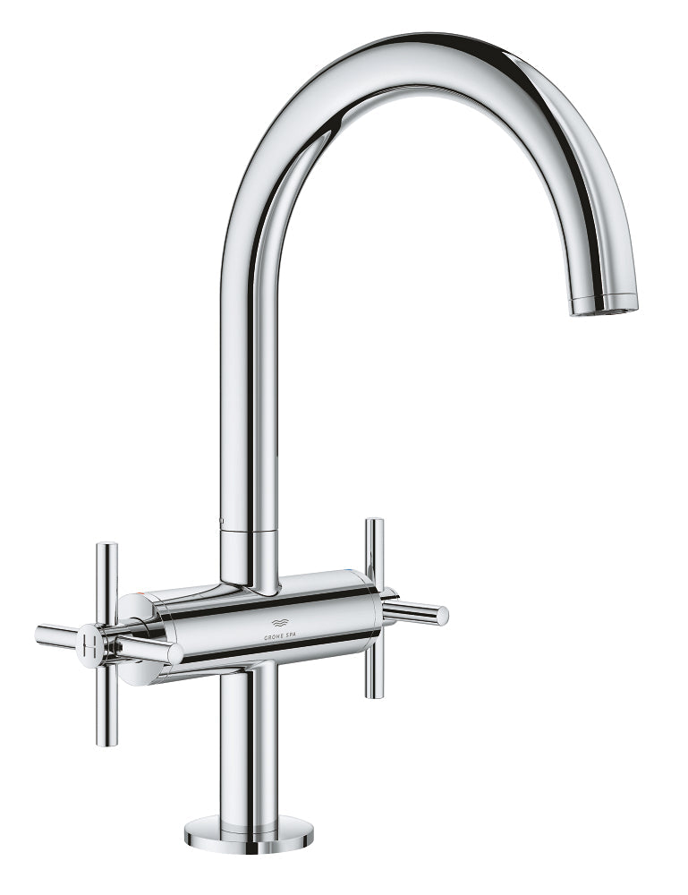 Grohe Atrio Tek delikli lavabo bataryası 1/2" L-Boyut