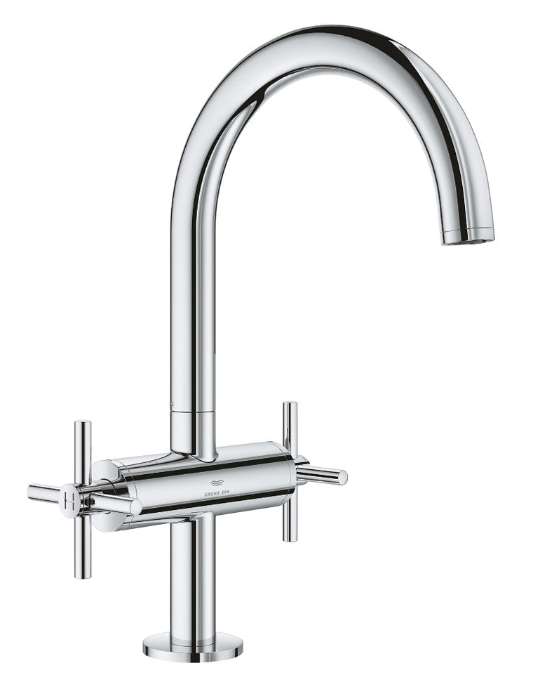 Grohe Atrio Tek delikli lavabo bataryası 1/2" L-Boyut