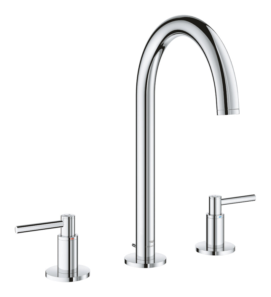 Grohe Atrio 3 Delikli Ankastre Lavabo Bataryası, Sifon Kumandalı
