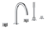 Grohe Atrio Private Collection 5 Delikli Küvet Bataryası