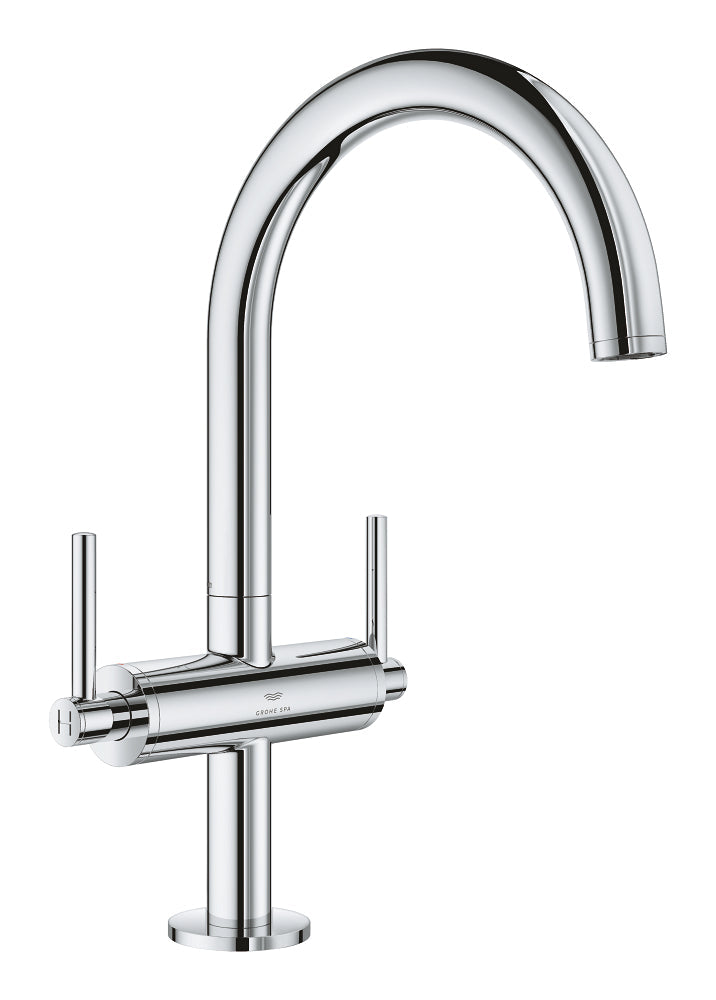 Grohe Atrio Tek delikli lavabo bataryası 1/2'' L-Boyut