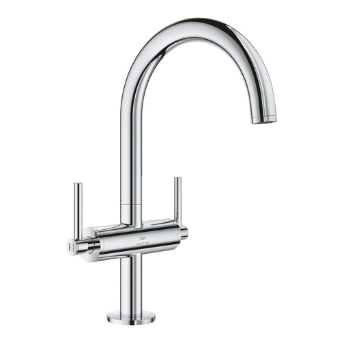 Grohe Atrio Tek delikli lavabo bataryası 1/2'' L-Boyut