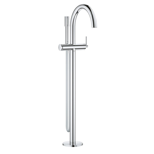 Grohe Atrio Tek kumandalı yerden küvet bataryası