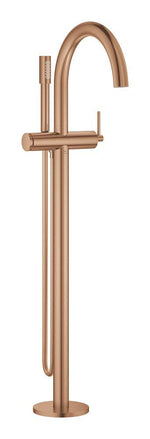 Grohe Atrio Tek kumandalı yerden küvet bataryası