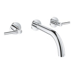 Grohe Atrio 3 Delikli Duvardan Lavabo Bataryası M-Boyut