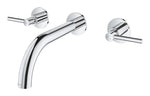 Grohe Atrio 3 Delikli Duvardan Lavabo Bataryası M-Boyut