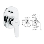 Grohe Bauedge Ankastre Set 1