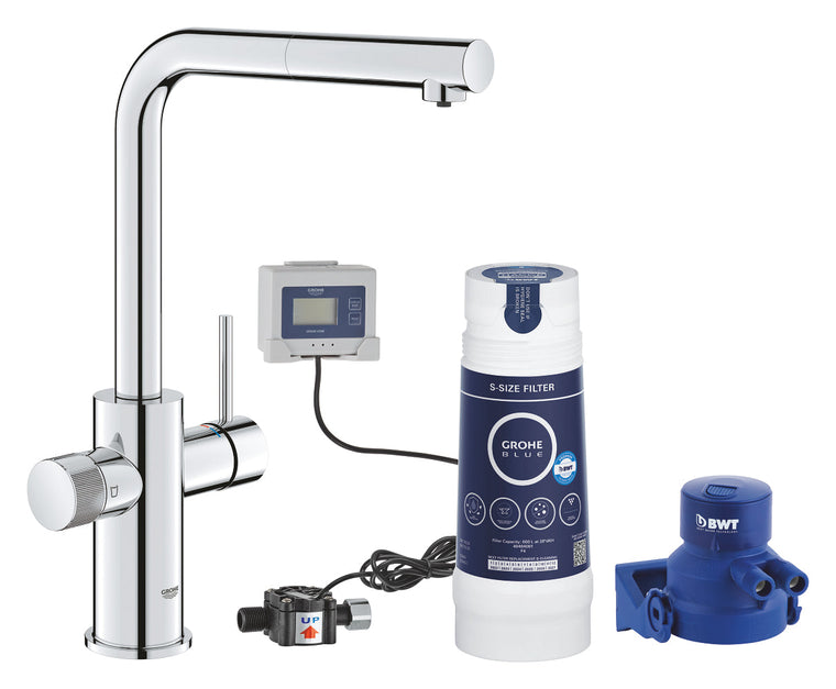 Grohe Blue Pure Minta Çekmeli musluklu başlangıç seti - 30591000