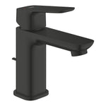 Grohe Cubeo S-Size basin mixer with pop-up waste Silkmove ES Mat Siyah - 1017302430